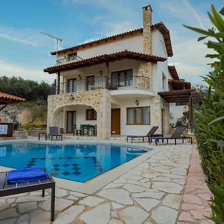 Villa Stefania/pool/garden/sea View/3bdrms/3bthrms Agia Marina (Crete)
